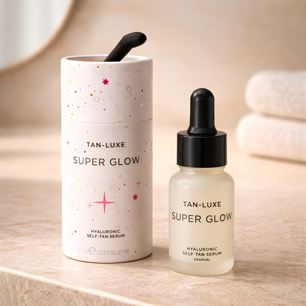 Super Glow Hyaluronic Self-Tan Serum - White